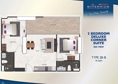 2 Bedroom 2B-B