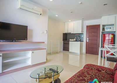 Living Room Condo 1 Bedroom Park Royal 3 Pattaya