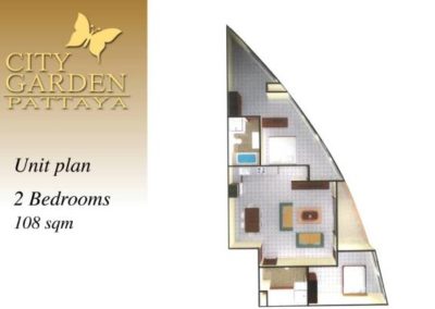 Plan Room City Garden Pattaya (3)