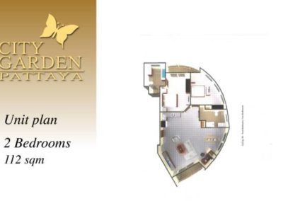 Plan Room City Garden Pattaya (5)