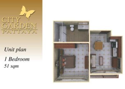 Plan Room City Garden Pattaya (6)