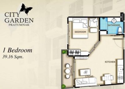 Plan Room City Garden Pratumnuk Pattaya (3)