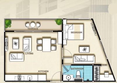 Plan Room City Garden Pratumnuk Pattaya (4)