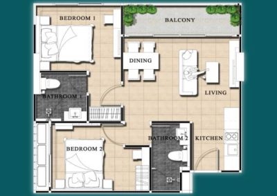 Plan Room Dusit Grand Park 2 Pattaya (1)