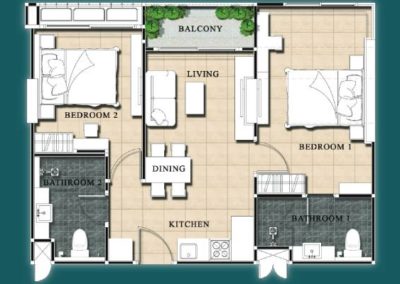 Plan Room Dusit Grand Park 2 Pattaya (4)