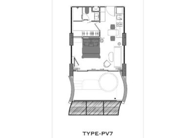 Plan Rooms Arom Jomtien Pattaya