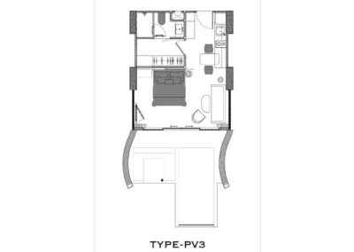 Plan Rooms Arom Jomtien Pattaya