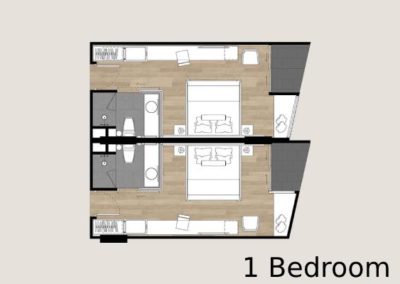 Plan Rooms Ramada Mira North Pattaya