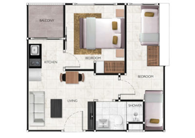 Two Bedroom D