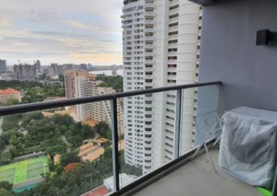 Balcony Rent 1 Bedroom Zire Wongamat