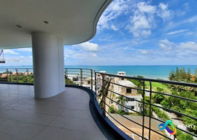 La Royale Beach Condo Balcony