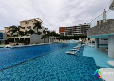 La Royale Beach Condo C603 Swimming