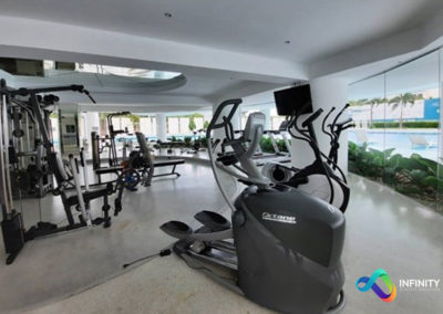 La Royale Beach Condo Fitness Room