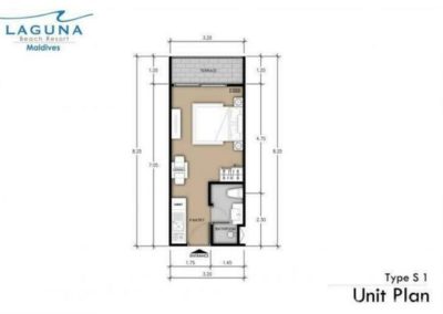 Laguna beach resort 3 - unit plan