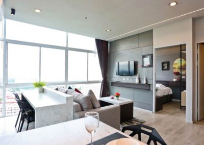 The Grand Ad Jomtien Living Room