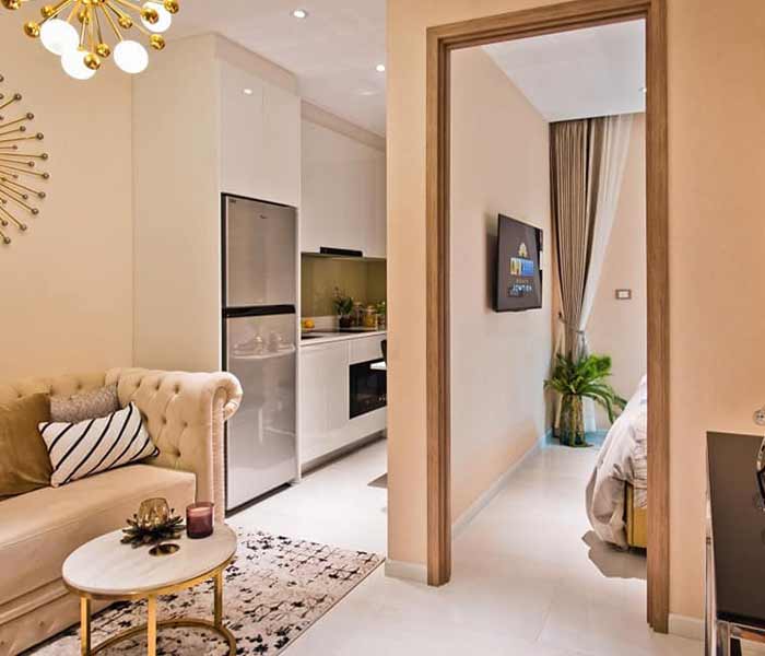 Copacabana (1BR15F) Living