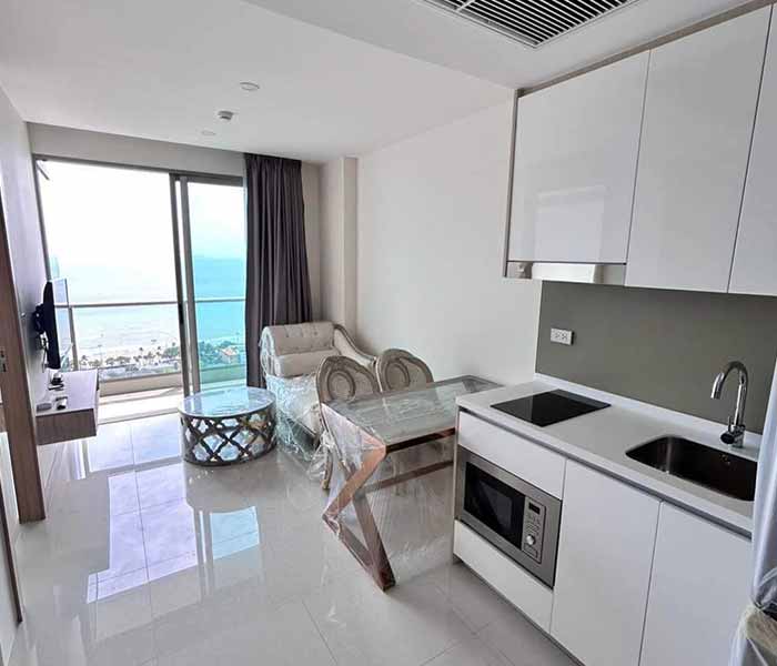 Riviera Jomtien (1BR33F) Living