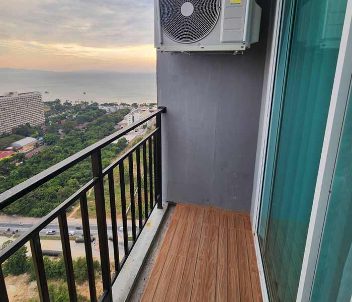 The Grand Ad Jomtien (1BR29F) Balcony